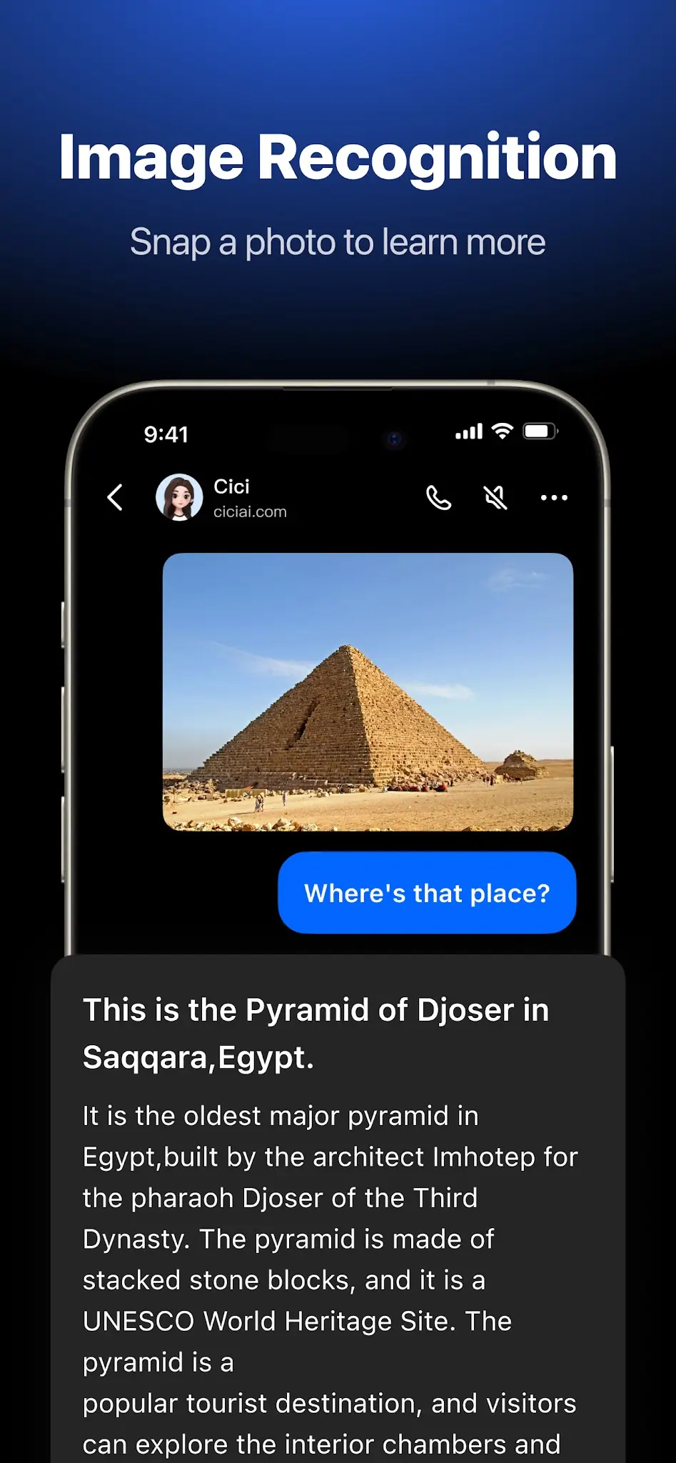 Ekran Görüntüsü Cici: Smart AI assistant 7