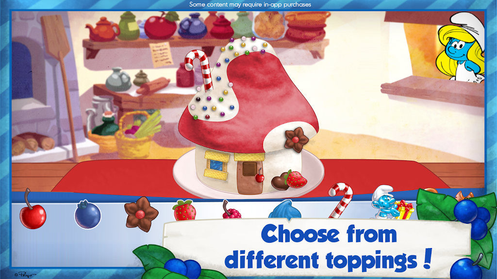 Capture d'écran The Smurfs Bakery 3