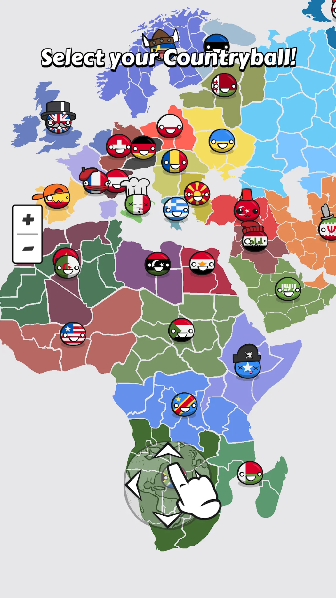 ภาพหน้าจอ Country Balls: World War 1