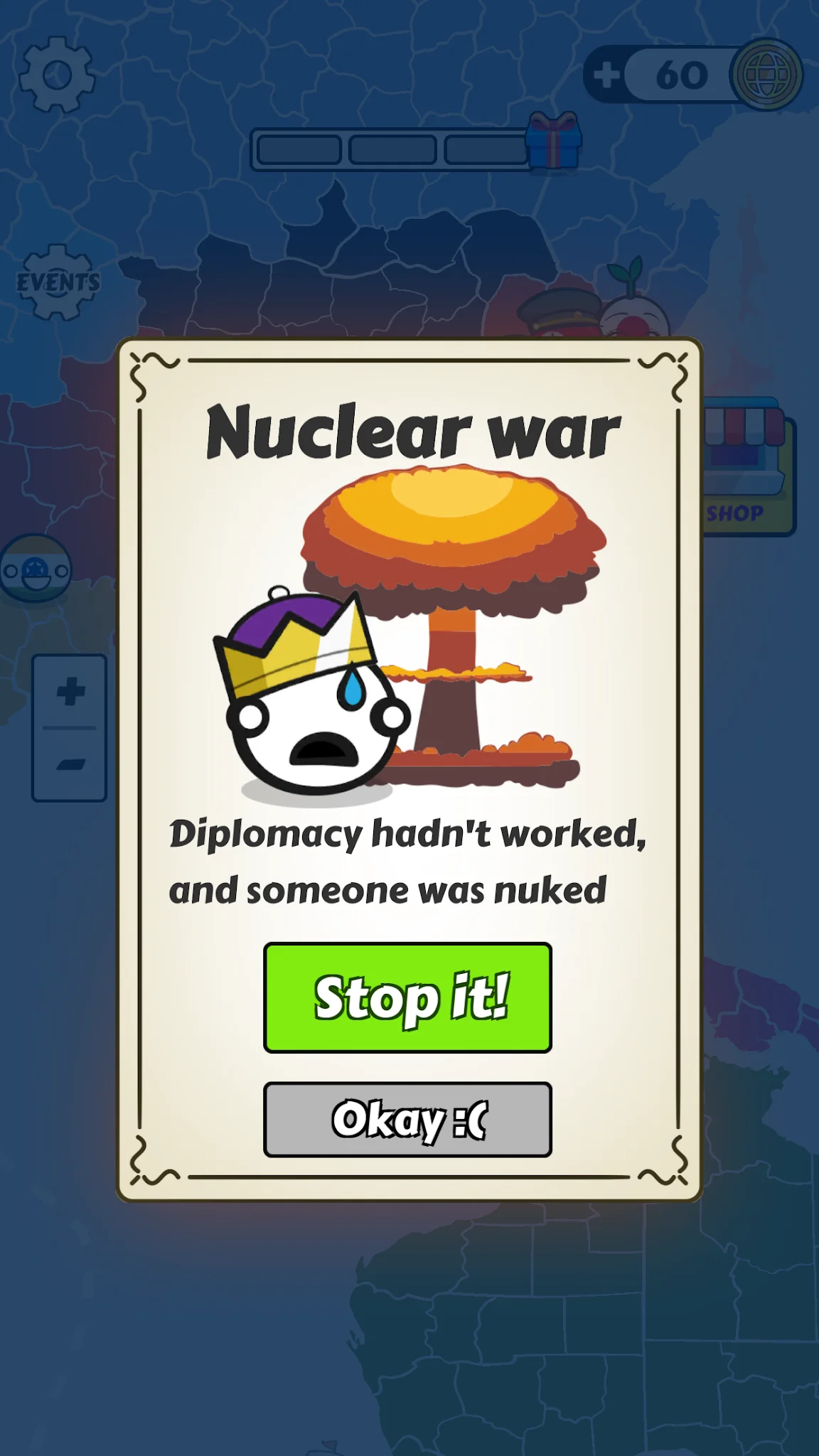 ภาพหน้าจอ Country Balls: World War 6