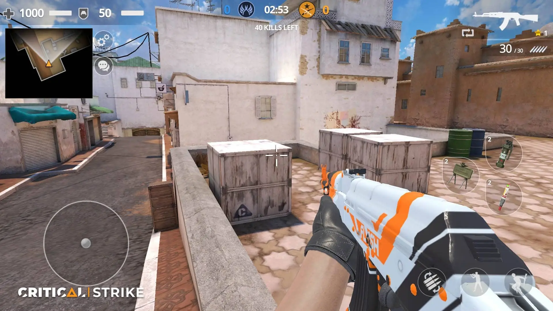 Screenshot Critical Strike CS 1