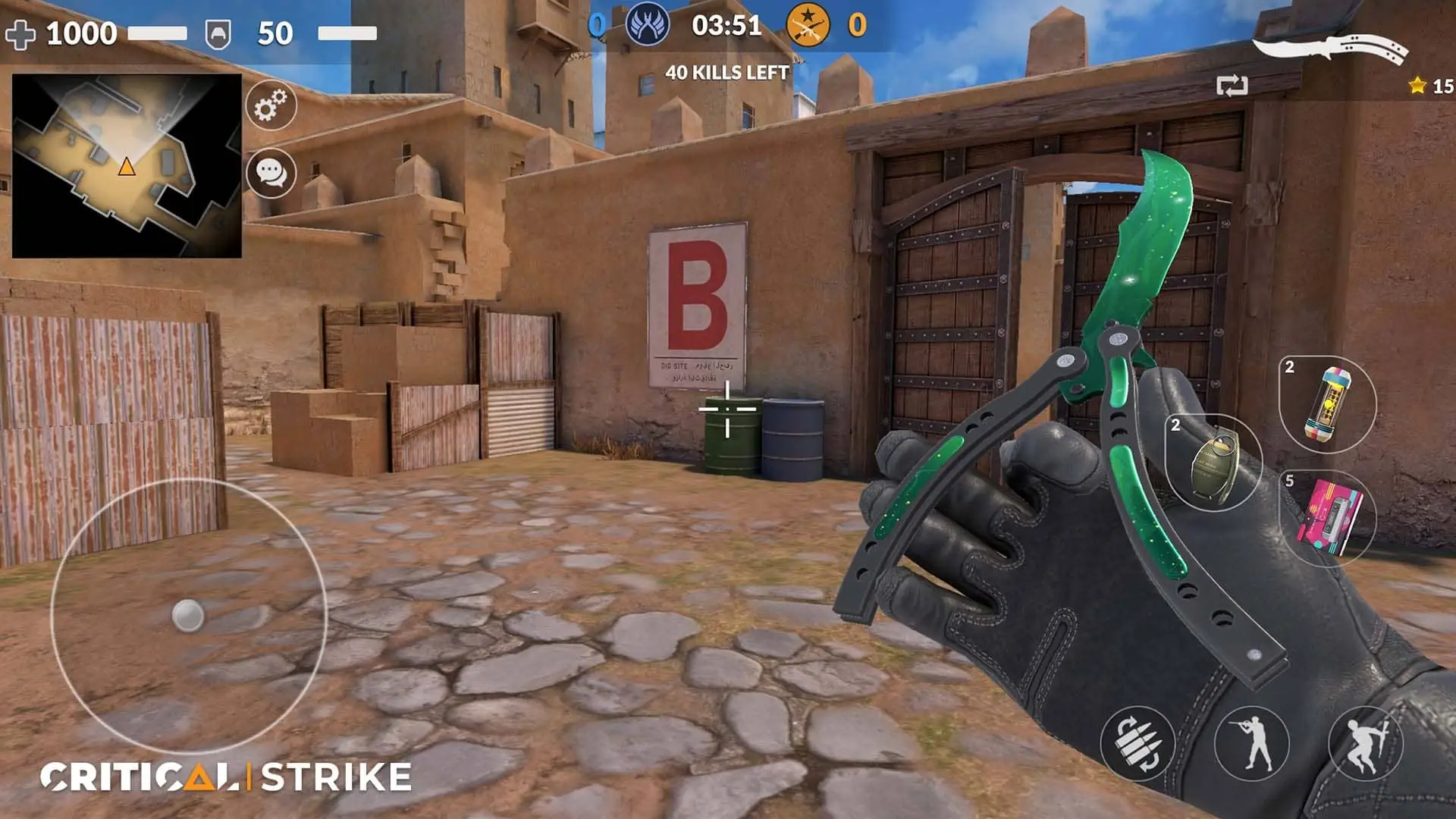 Screenshot Critical Strike CS 3