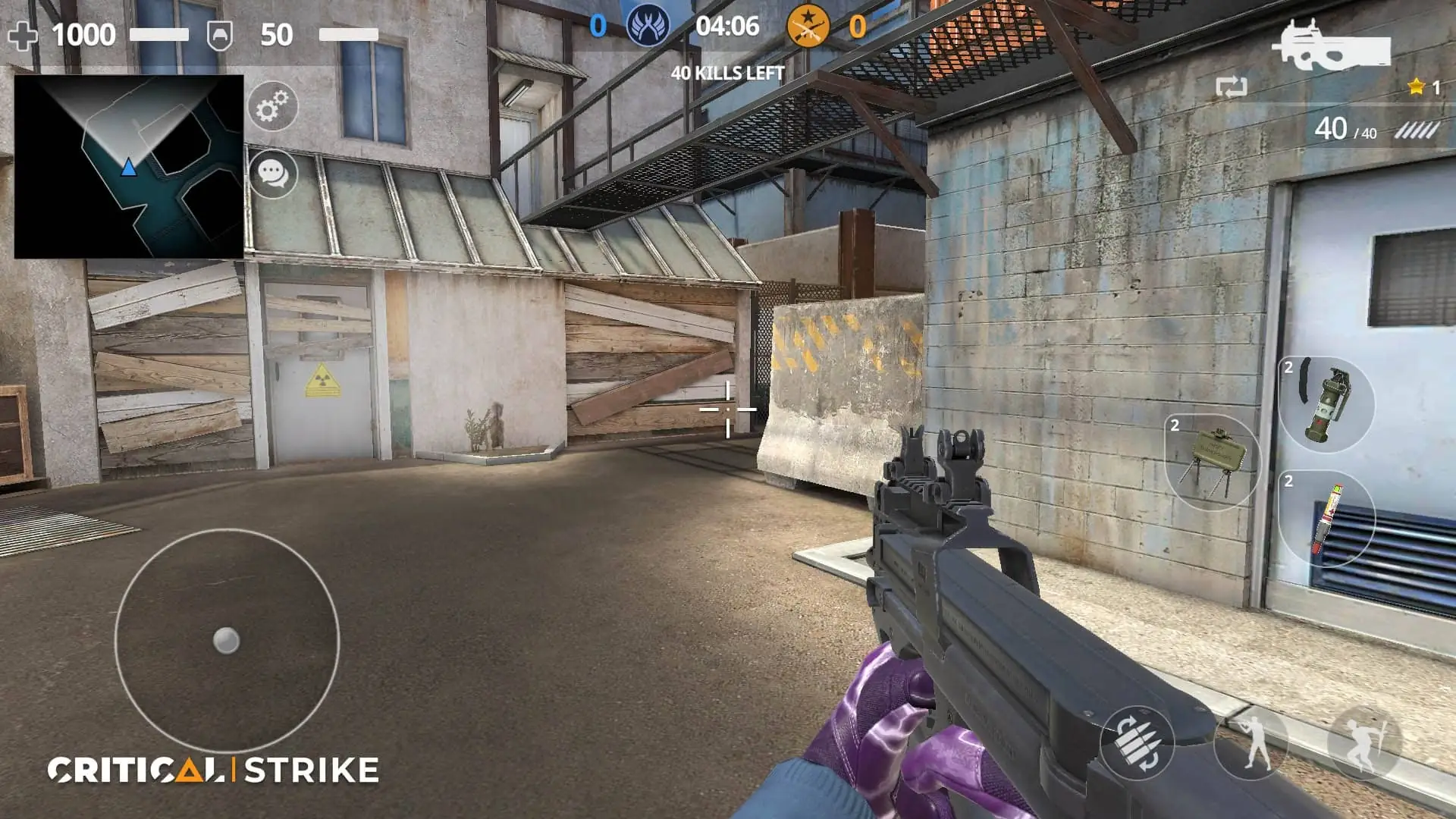 Screenshot Critical Strike CS 7