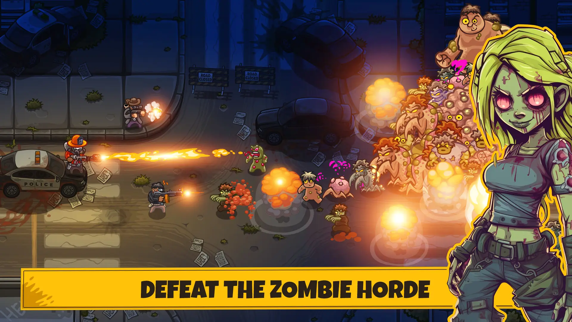 Ảnh chụp màn hình Dead World Heroes: Zombie Rush 2