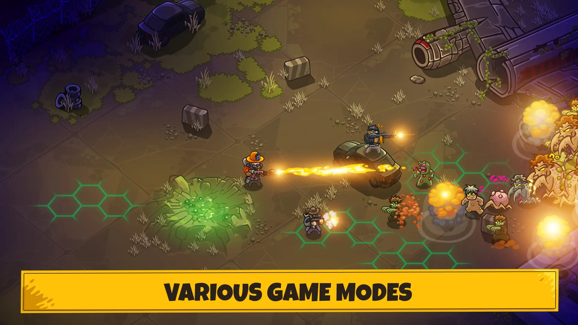 Ảnh chụp màn hình Dead World Heroes: Zombie Rush 8