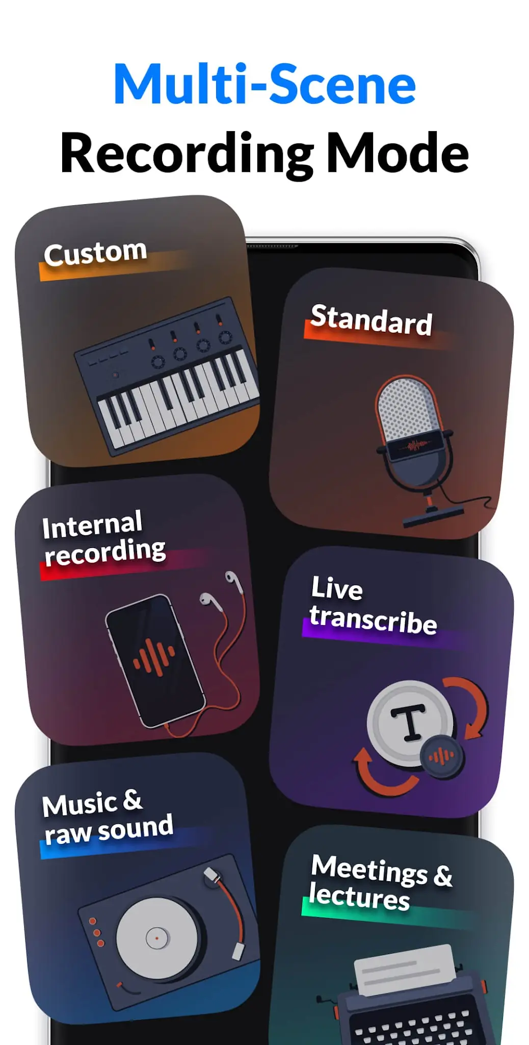 Captură de ecran Voice Recorder & Voice Memos 2