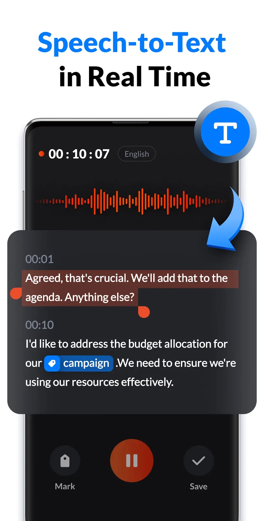 Captură de ecran Voice Recorder & Voice Memos 3