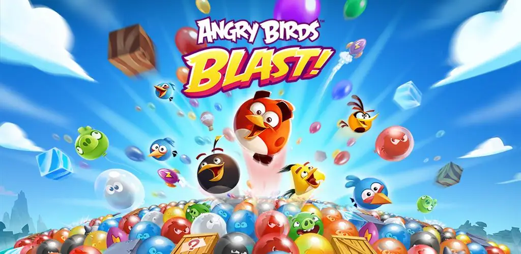 Angry Birds Blast เกม ภาพปกสำหรับ Android