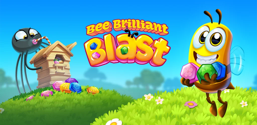Bee Brilliant Blast 游戏 Android 封面艺术