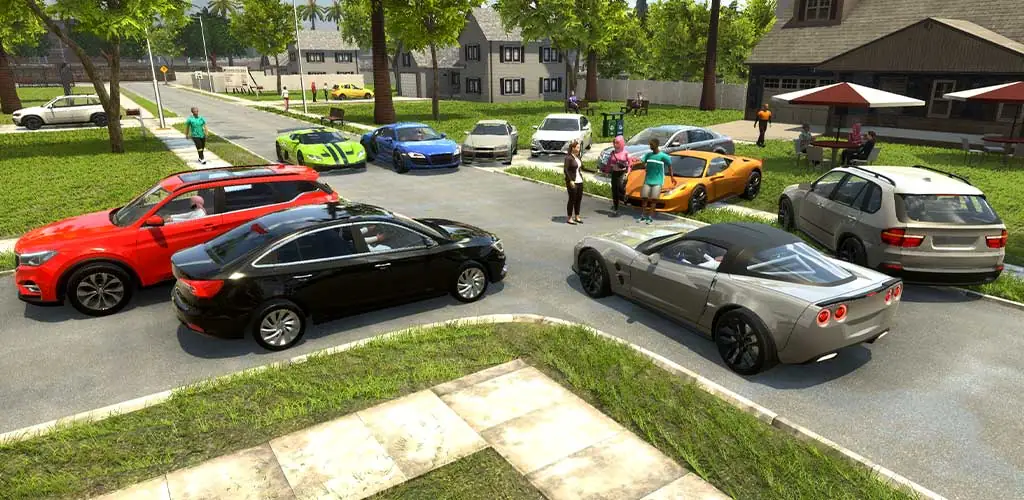 Car Parking Driving School game cover art for Android