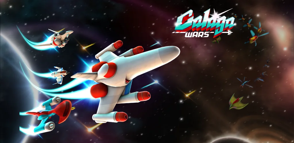 Galaga Wars gra okładka dla Androida
