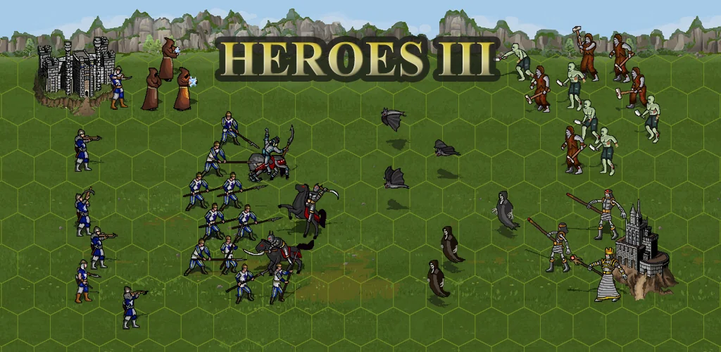 Castle Fight Heroes 3: l'arène jeu cover art for Android