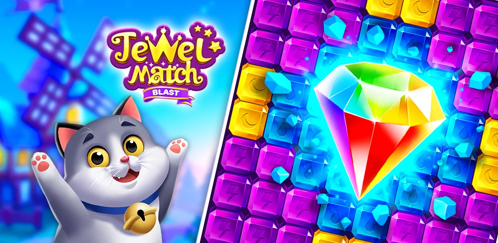 gambar sampul Jewel Match Blast permainan untuk Android