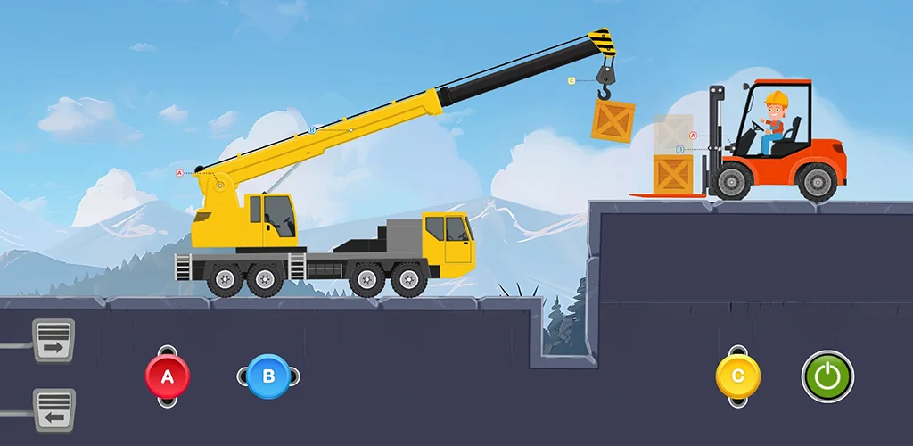 Labo इंजीनियरिंग वाहन-बच्चे खेल Android के लिए कवर आर्ट