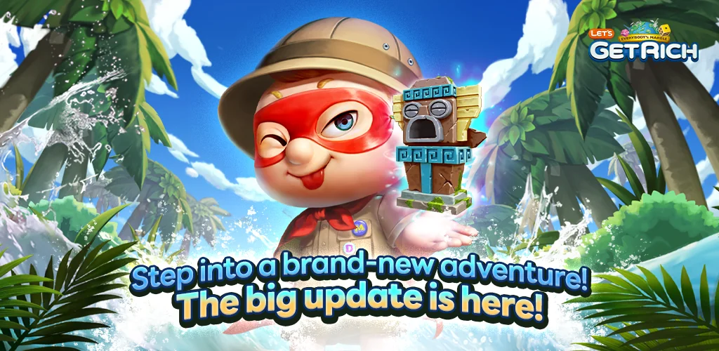 LINE Let's Get Rich juego carátulas para Android
