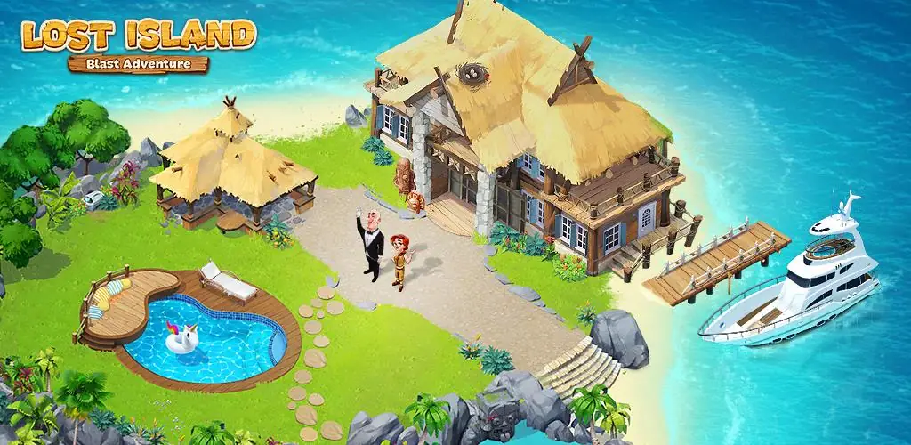 Lost Island: Blast Adventure игра обложка для Android