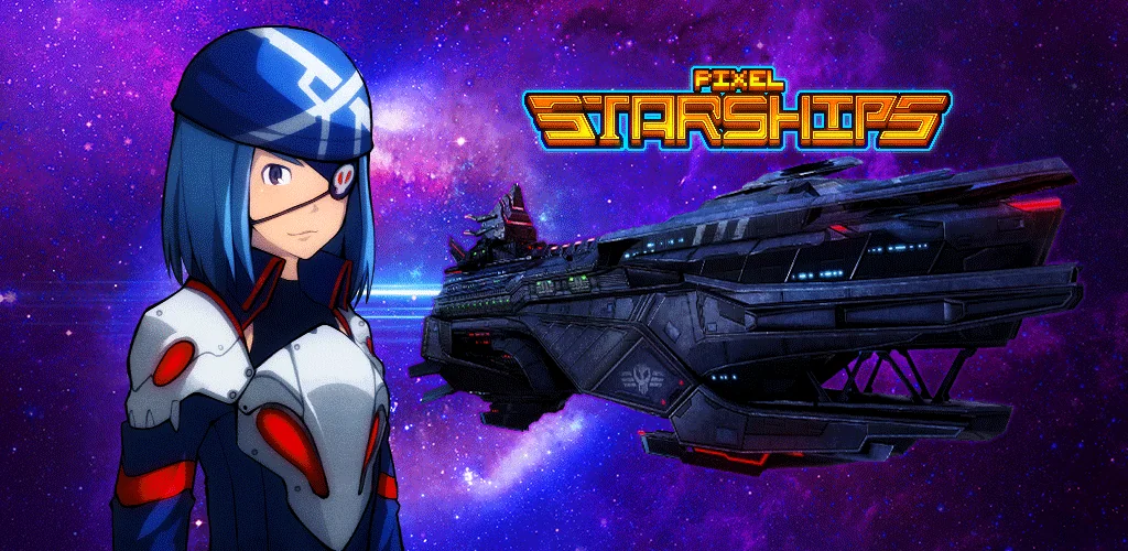 Pixel Starships™ لعبة غلاف فني للأندرويد