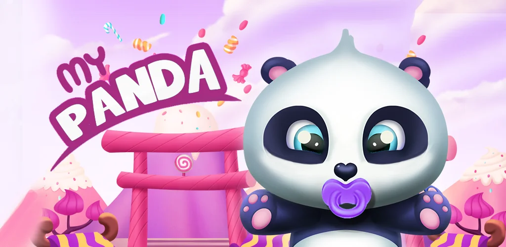 Pu My talking panda, pet care joc copertă pentru Android