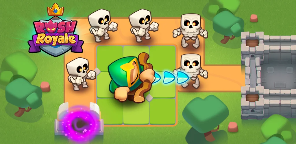 Rush Royale joc copertă pentru Android