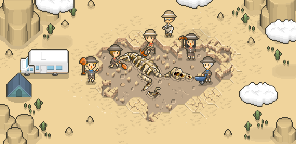 TAP! DIG! MY MUSEUM! gioco copertina per Android