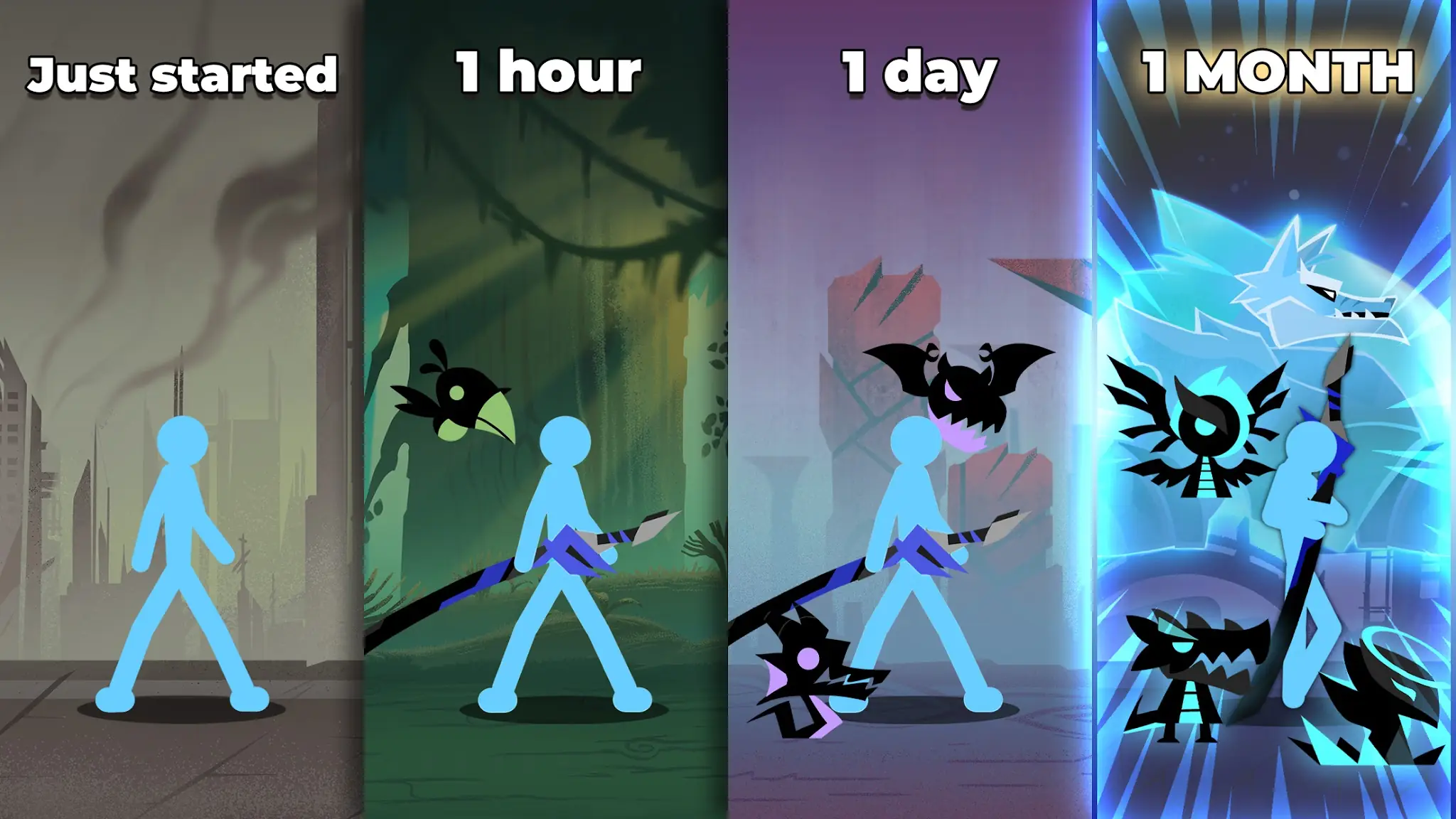 Epic Stickman: Idle RPG War képernyőkép 2
