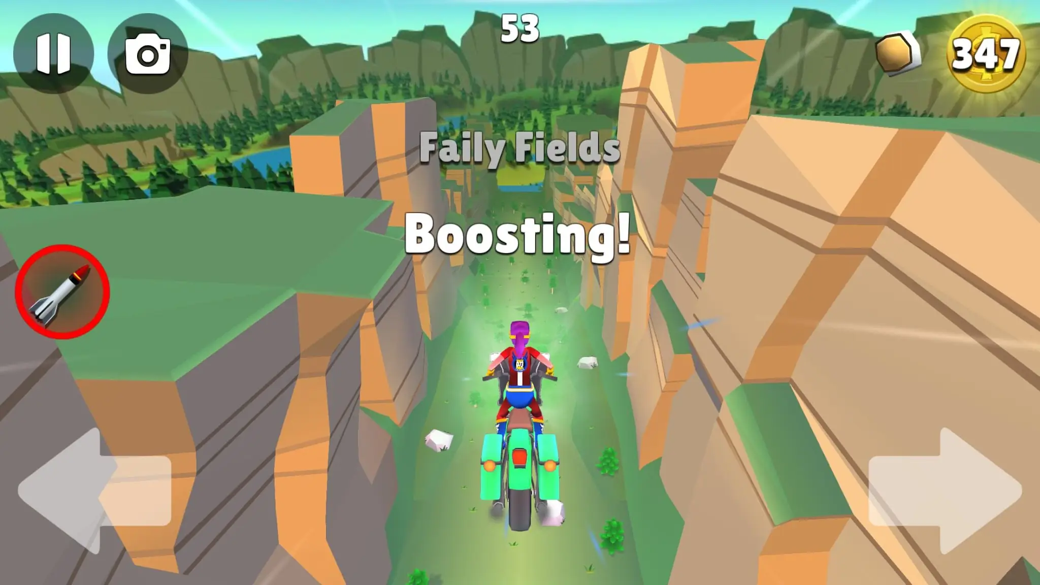 لقطة شاشة Faily Rider %د