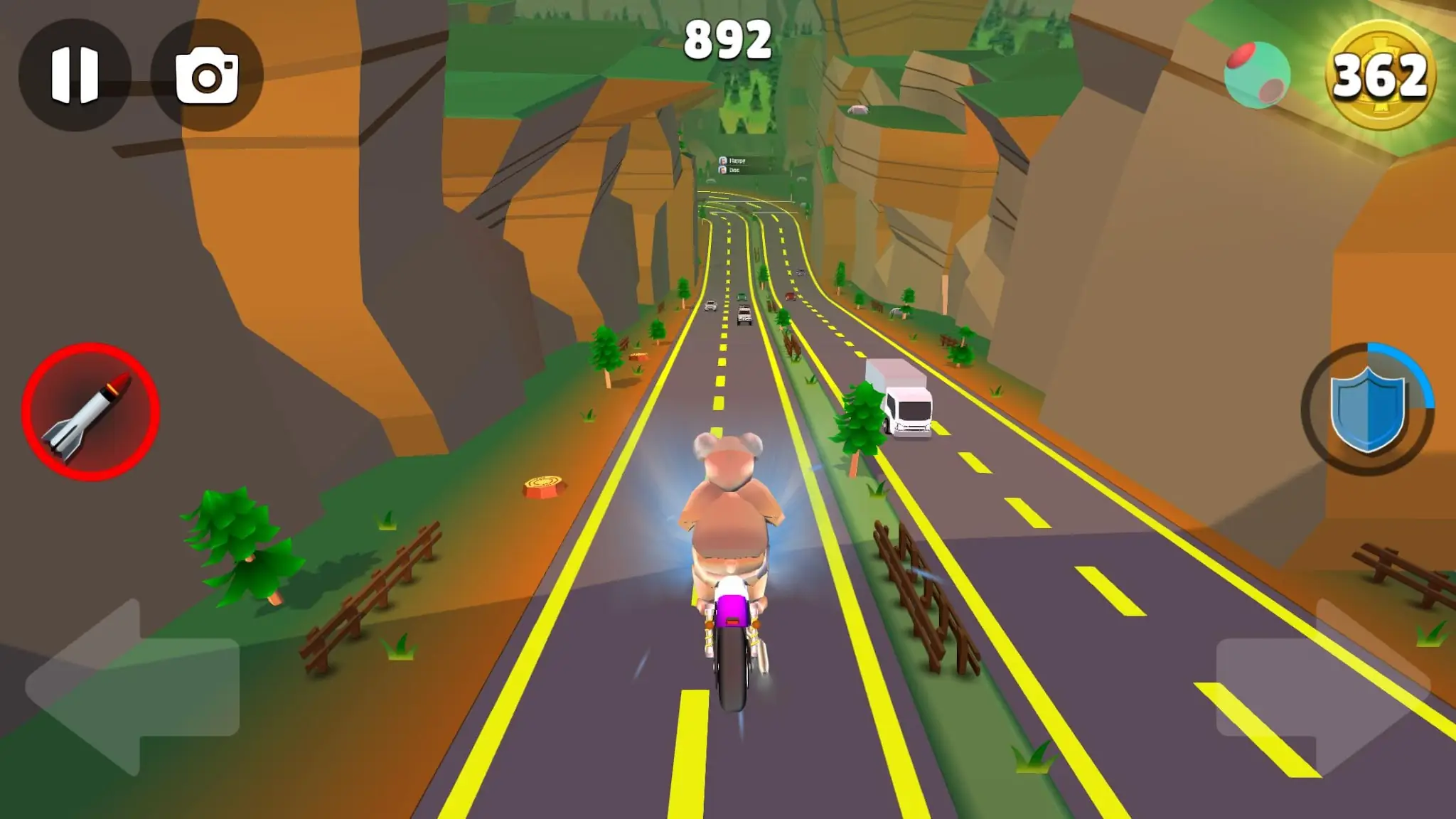 لقطة شاشة Faily Rider %د