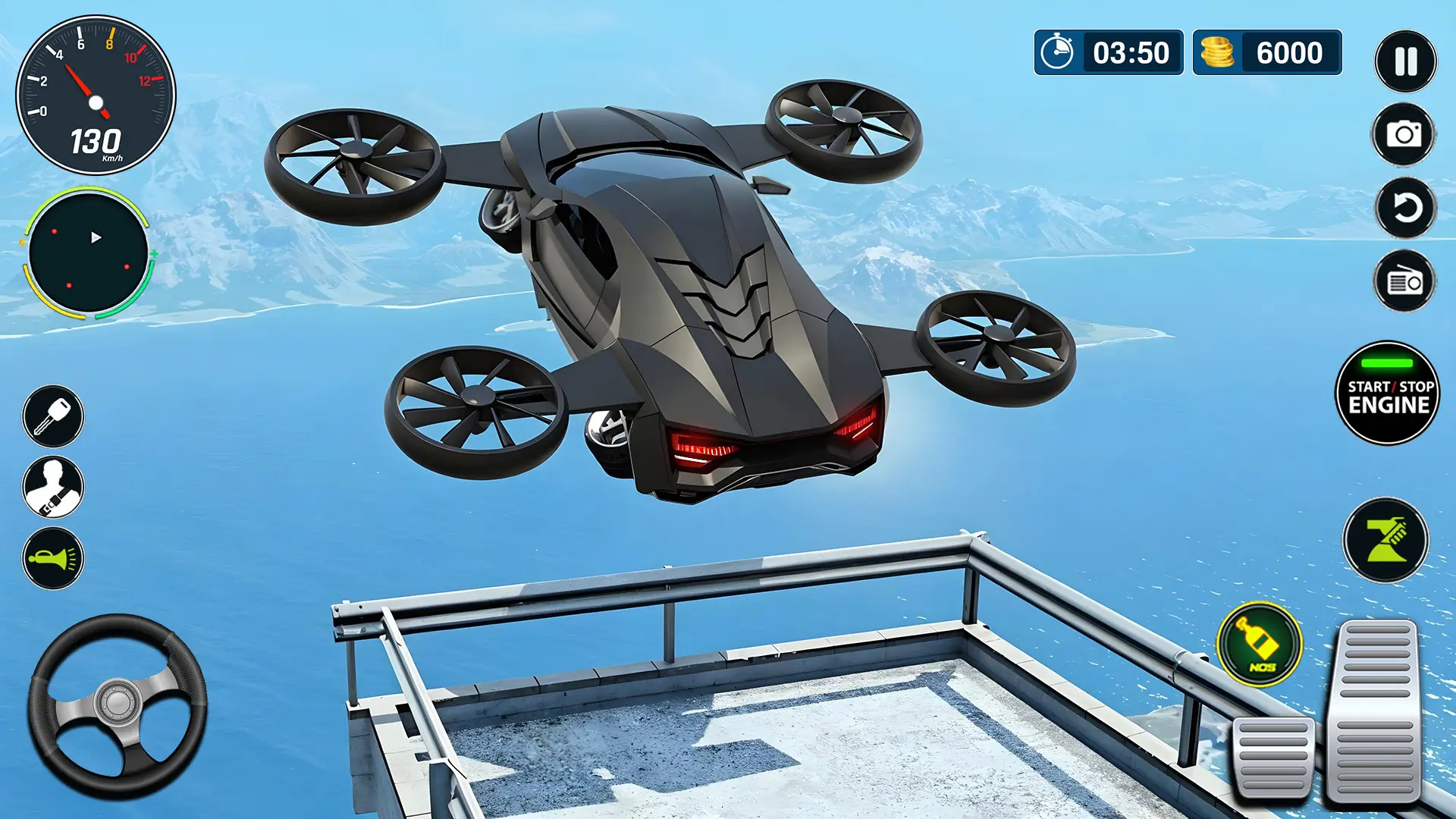 Screenshot Flying Car Simulator: Car Game 1