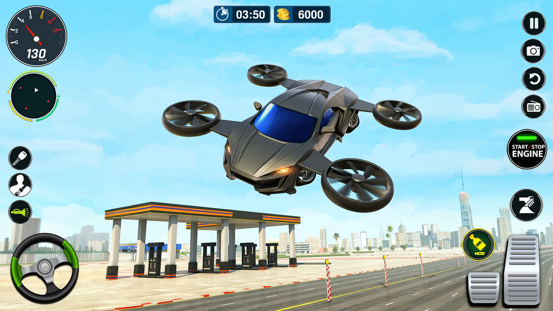 Screenshot Flying Car Simulator: Car Game 3
