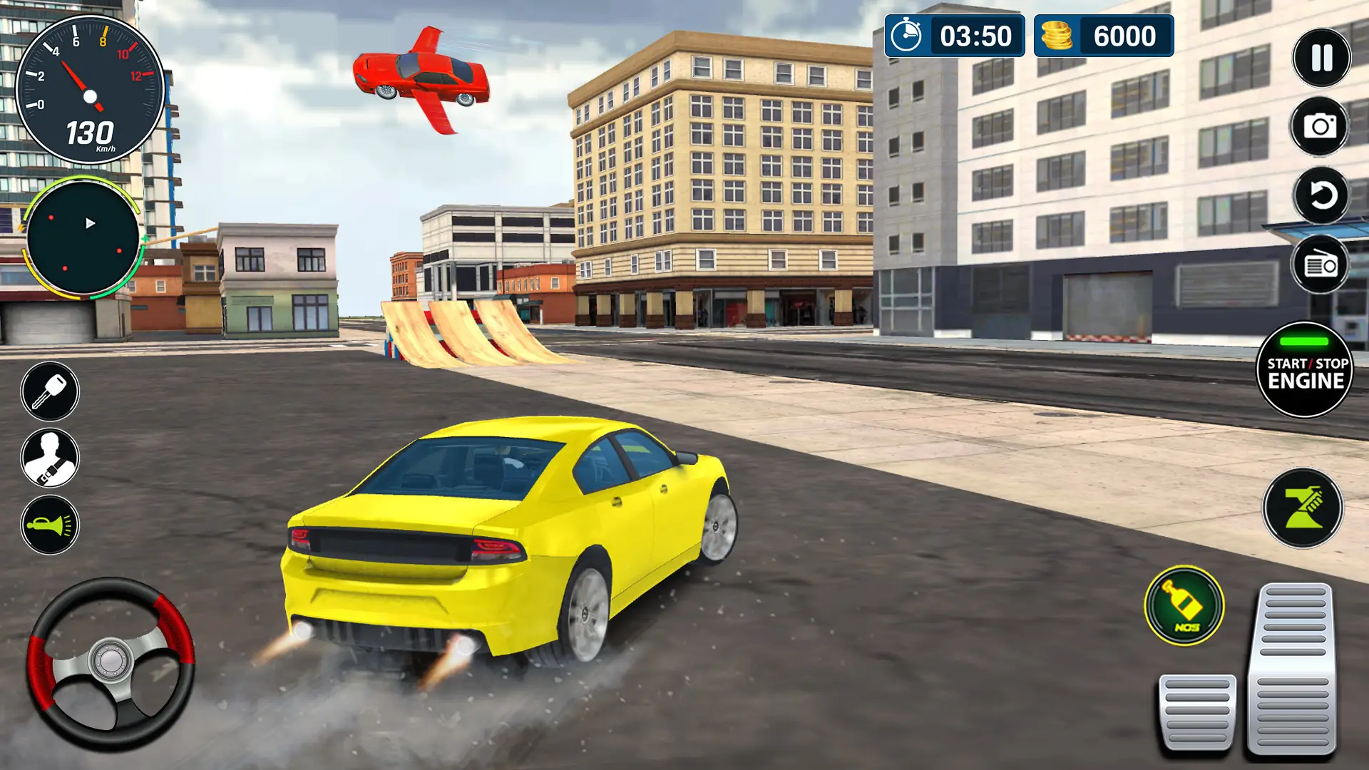 Screenshot Flying Car Simulator: Car Game 4