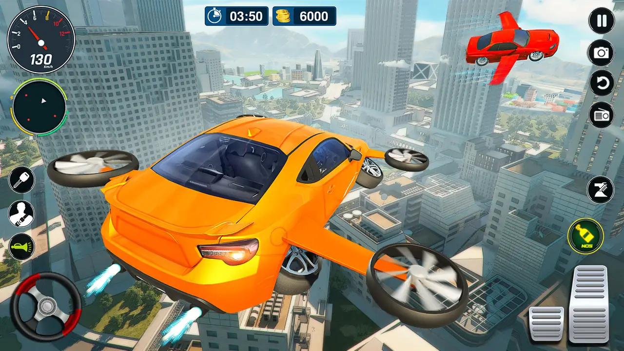 Screenshot Flying Car Simulator: Car Game 5