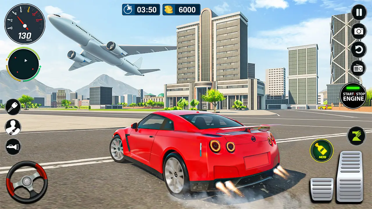 Screenshot Flying Car Simulator: Car Game 7
