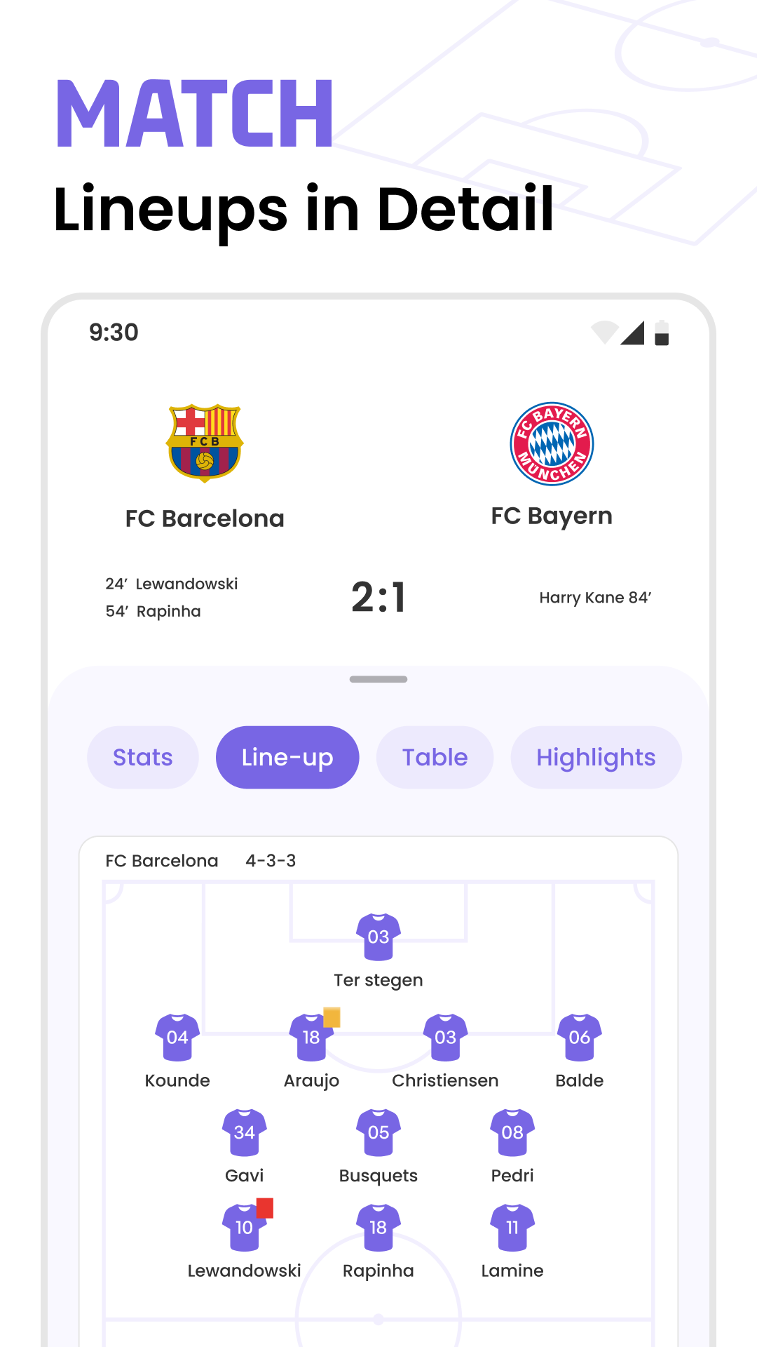 Captura de tela Soccer Live Scores: SnapGoal 5