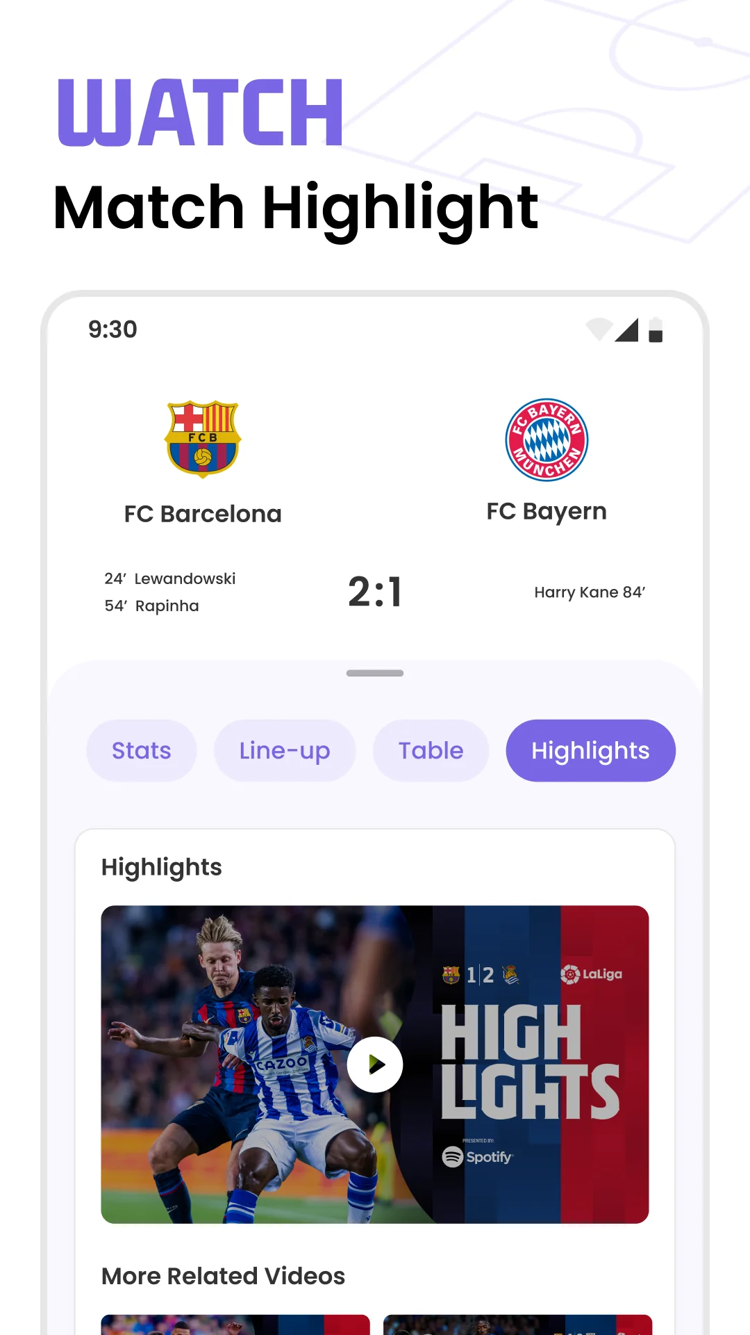 Captura de tela Soccer Live Scores: SnapGoal 6