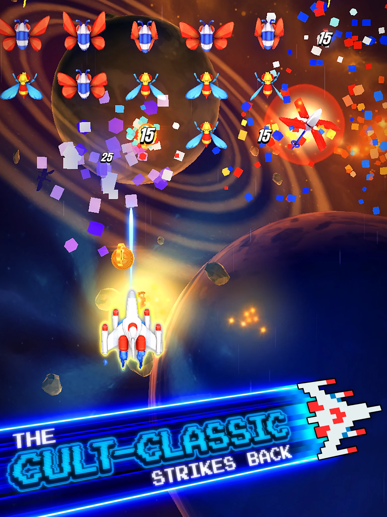 Zrzut ekranu Galaga Wars 7