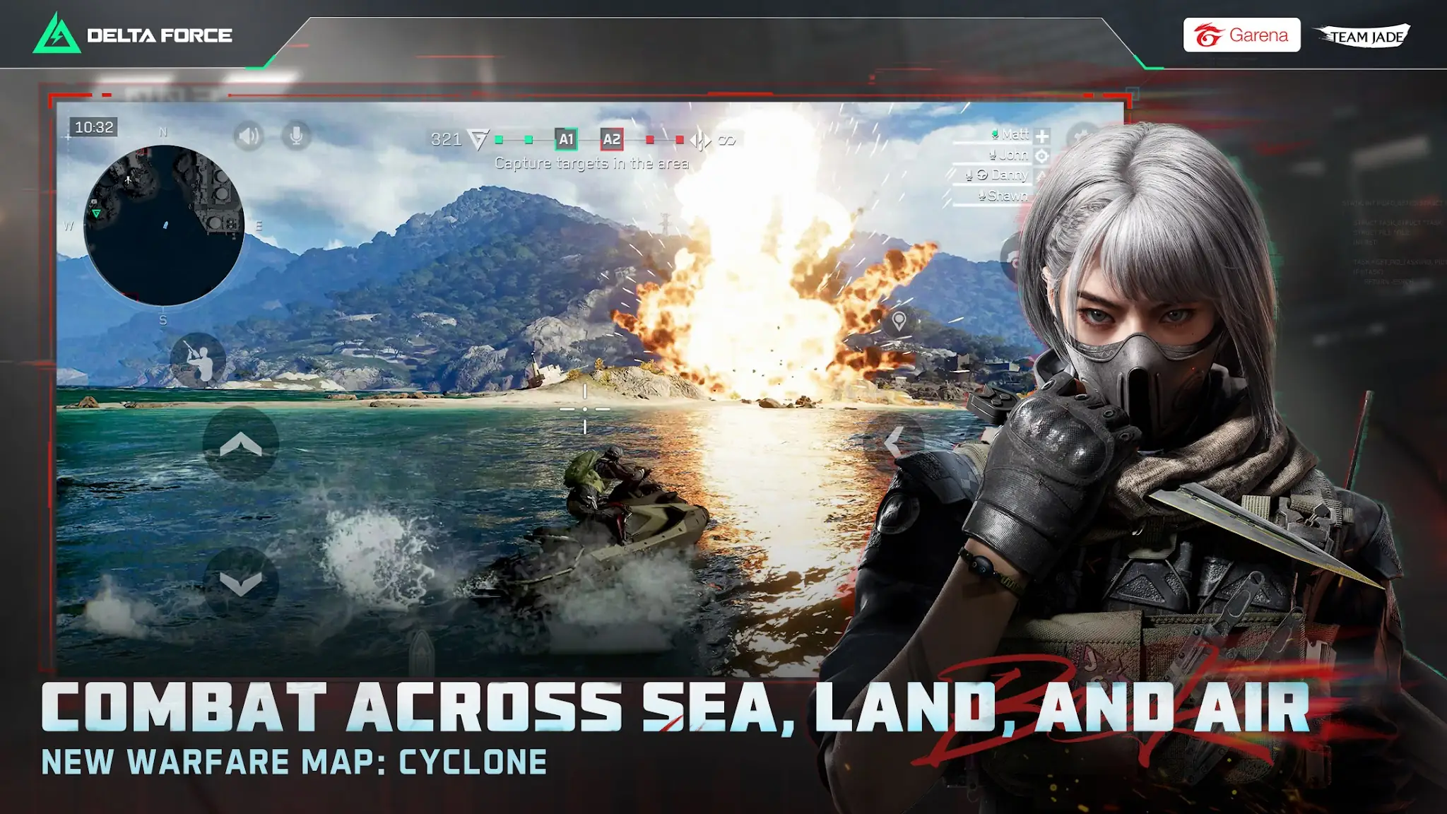 Captura de pantalla Garena Delta Force 2
