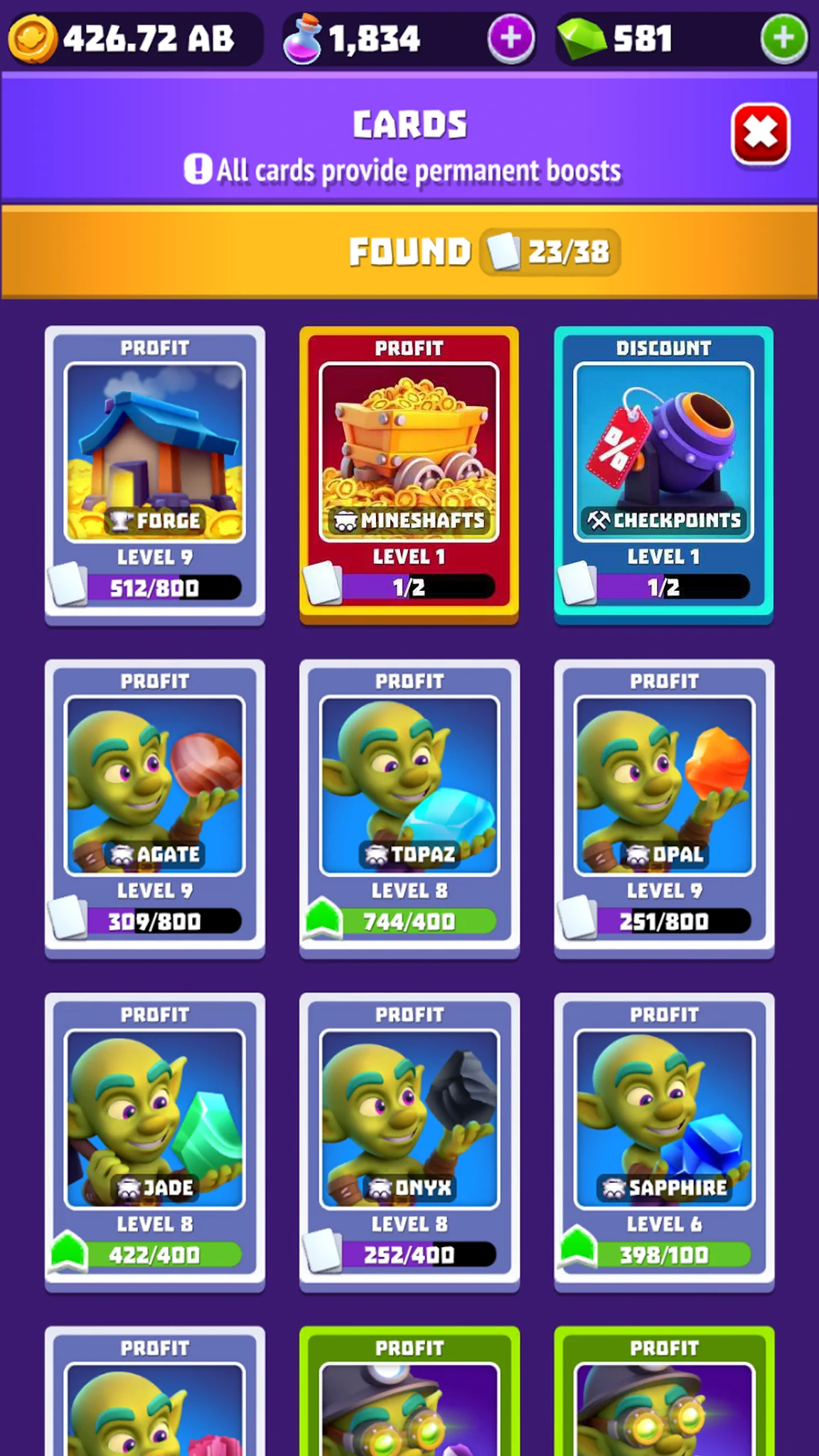 Snímek obrazovky Gold and Goblins: Mining Games 6