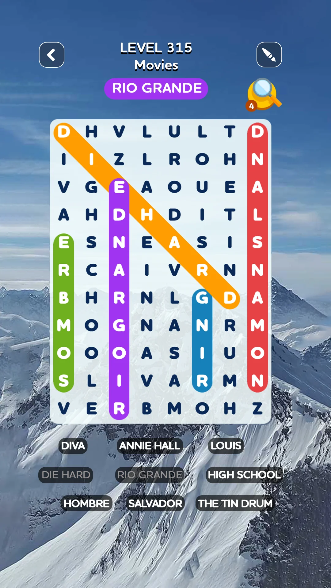 Zrzut ekranu Word Search 5