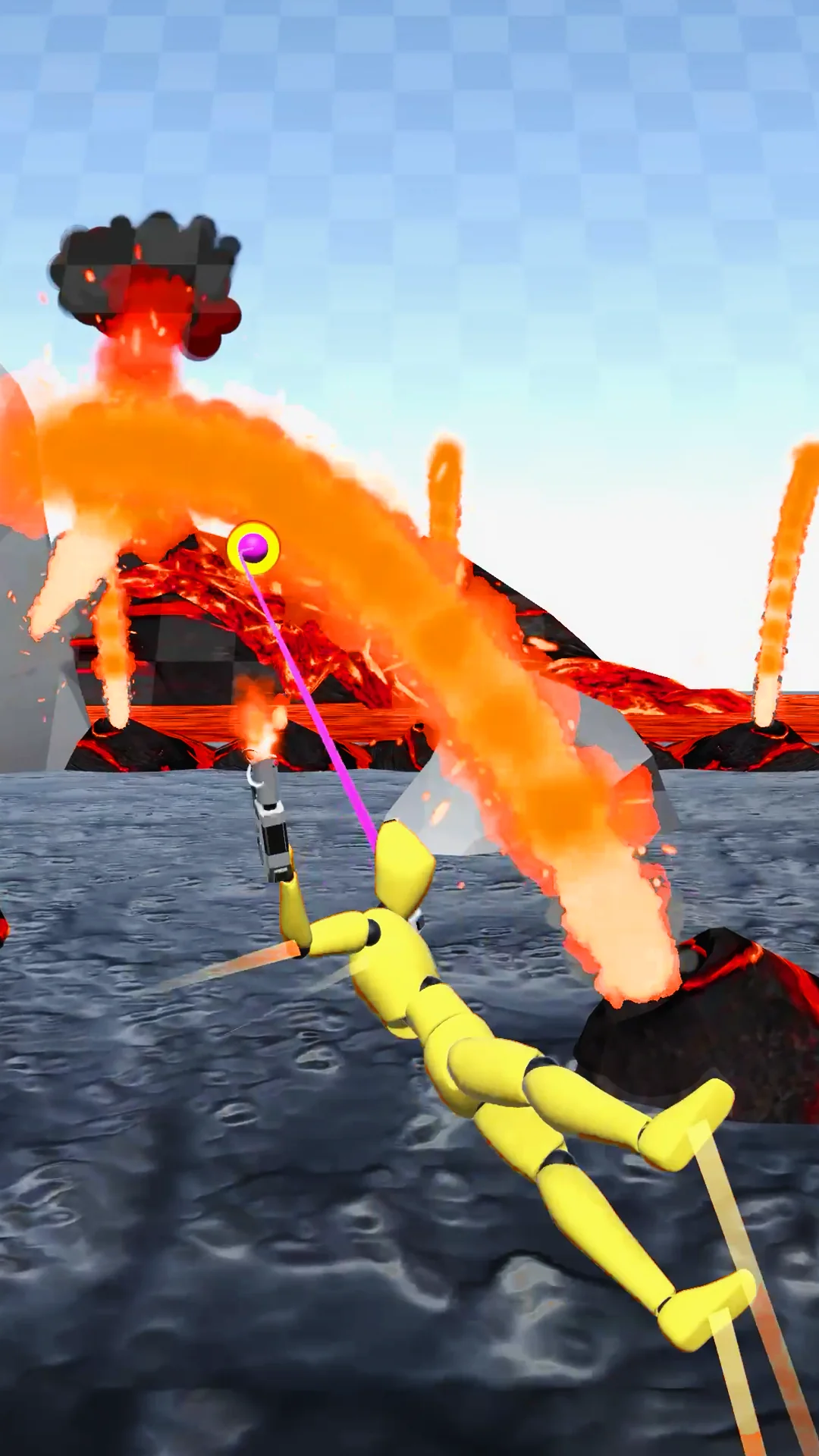 ภาพหน้าจอ Grapple Hook Hero : Zip Action 4