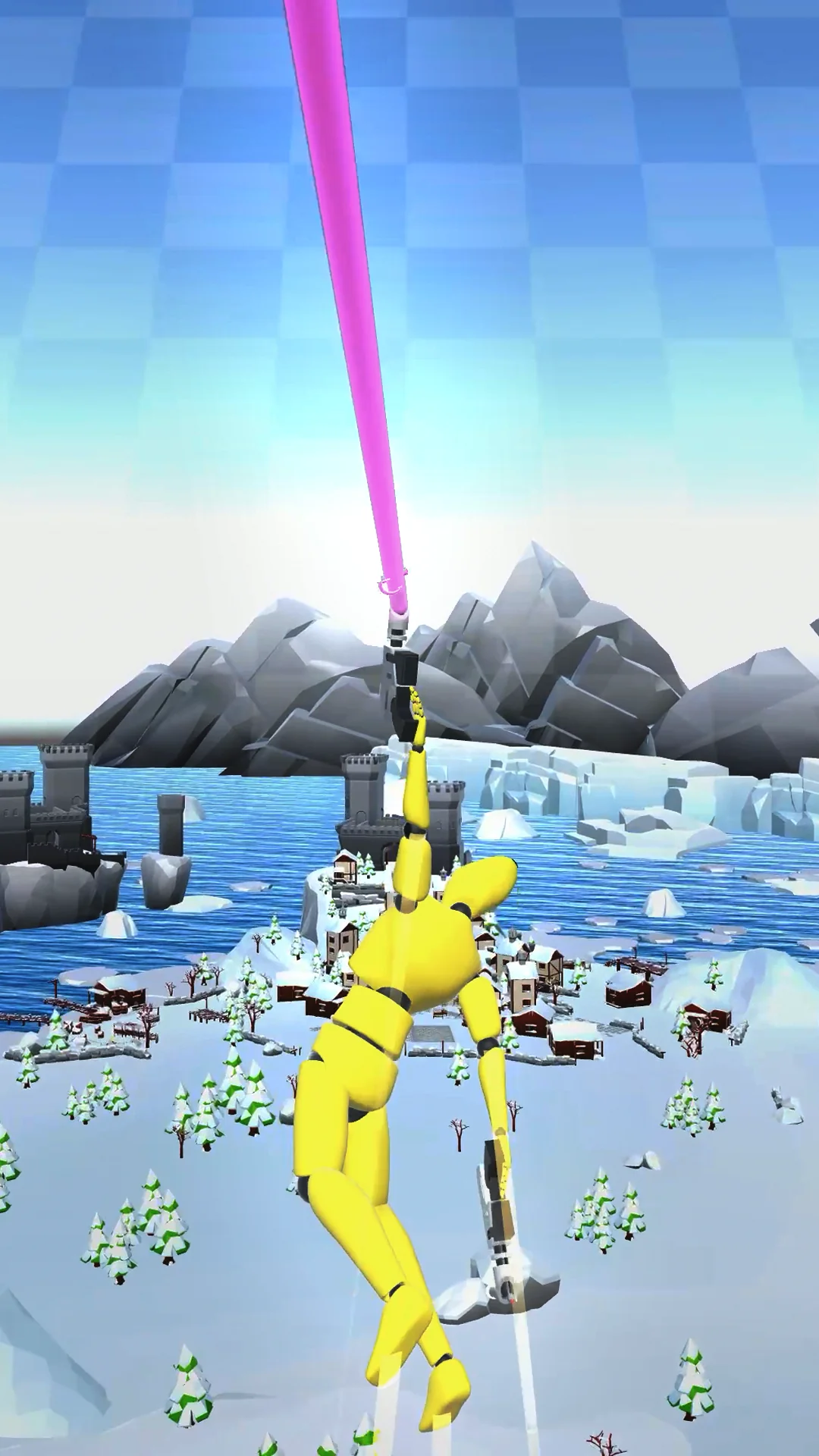 ภาพหน้าจอ Grapple Hook Hero : Zip Action 5