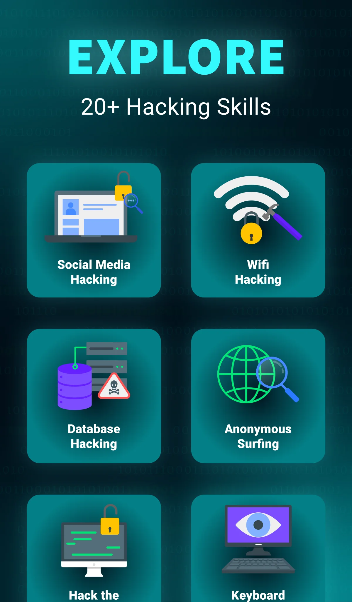 Screenshot Learn Ethical Hacking: HackerX 2