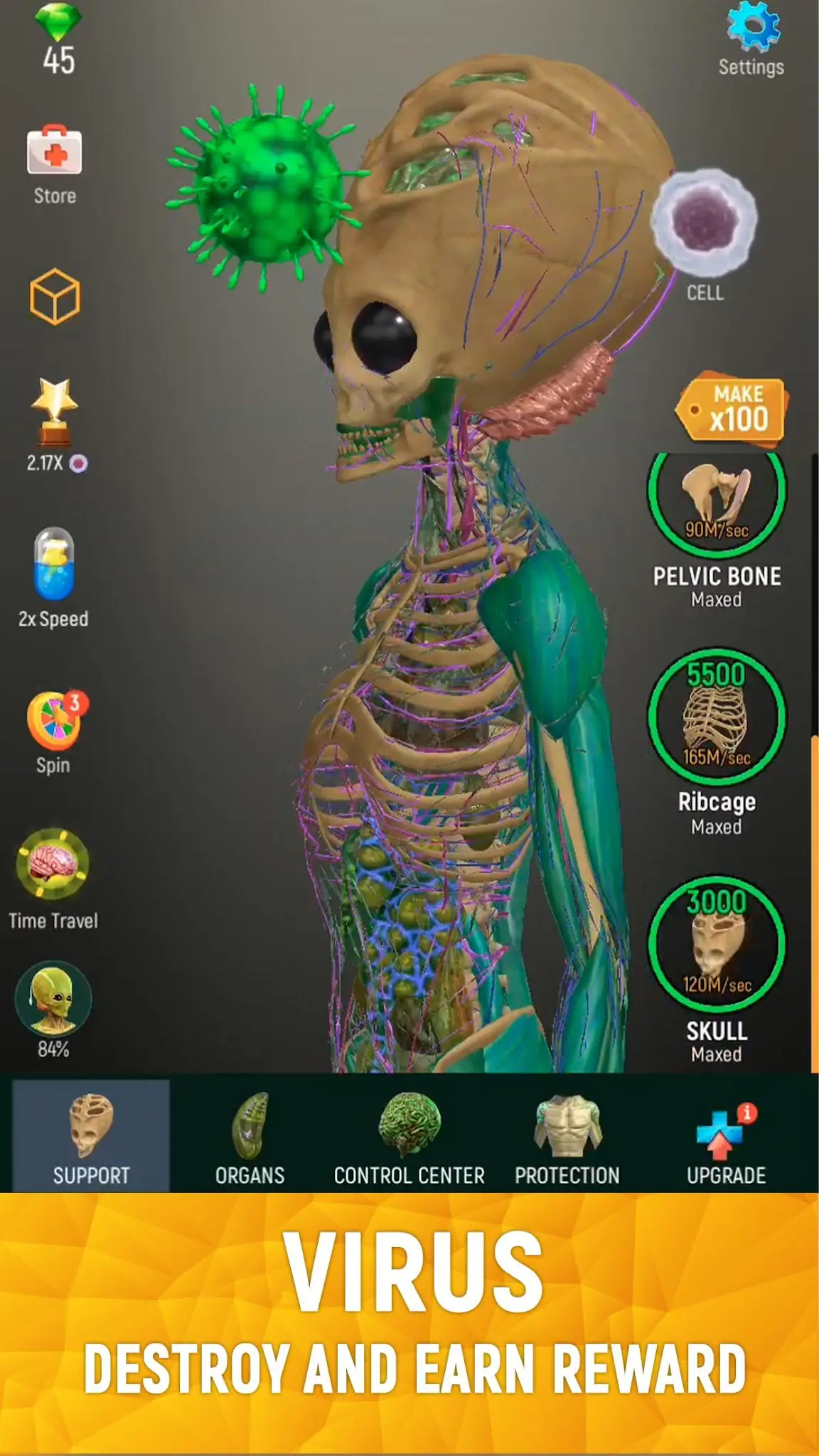 Captura de tela Idle Human 5