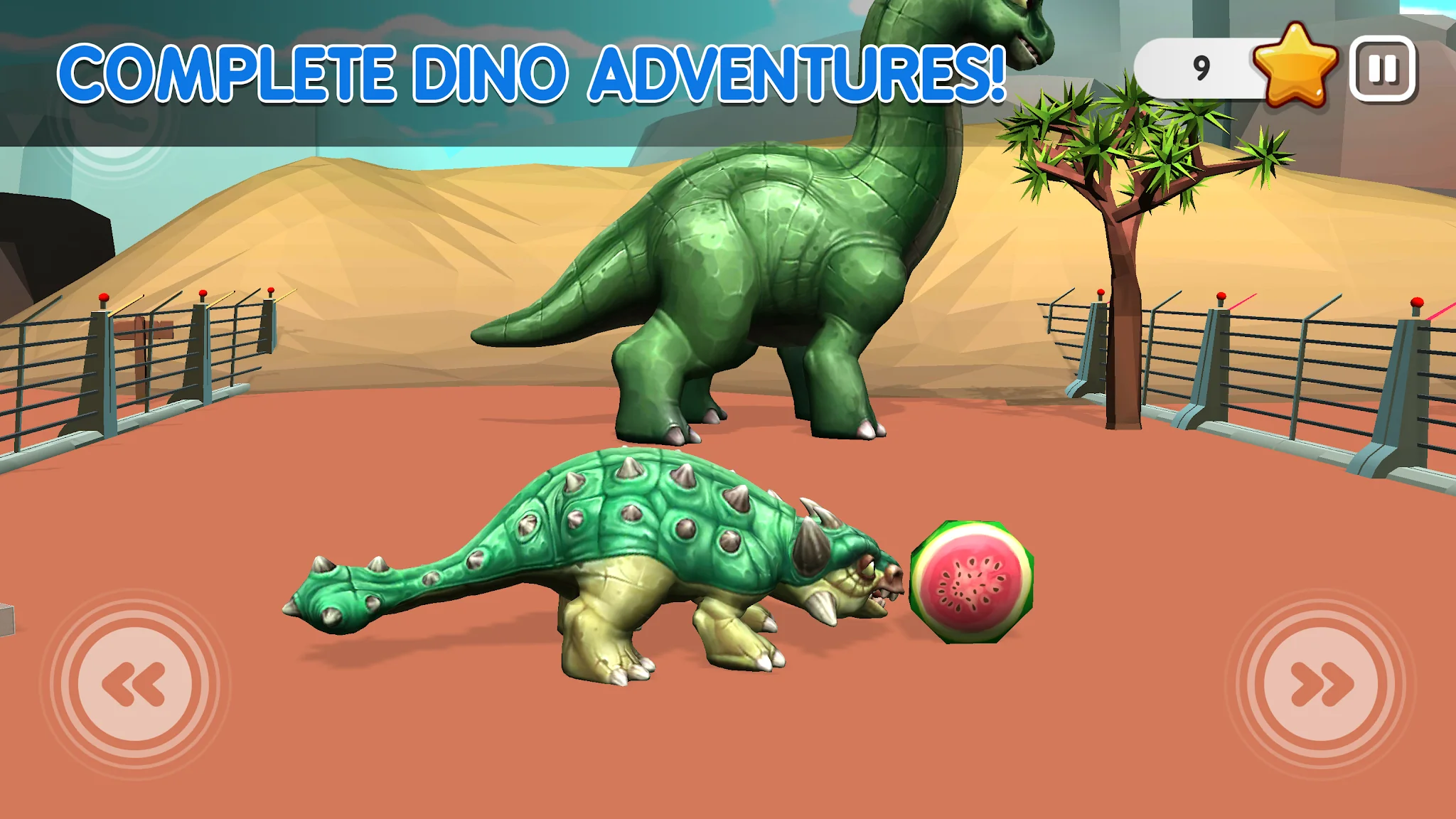 Tangkapan layar Permainan Taman Dinosaurus 3