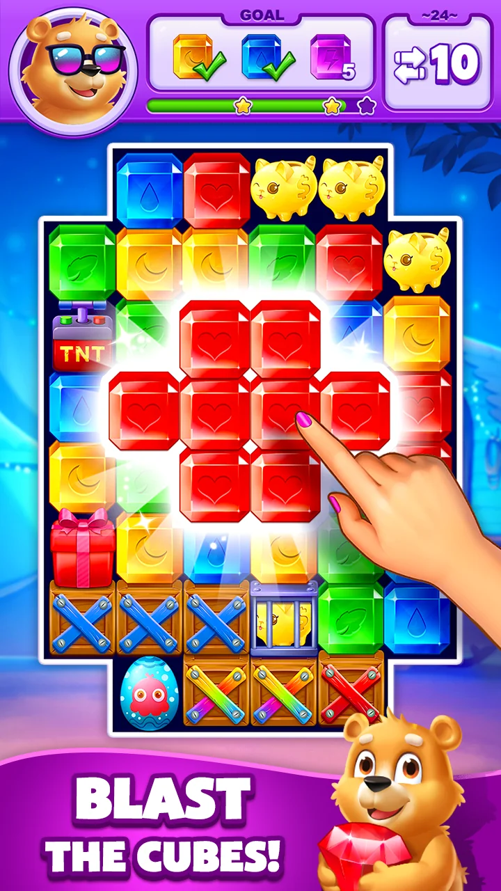 Tangkapan layar Jewel Match Blast 1