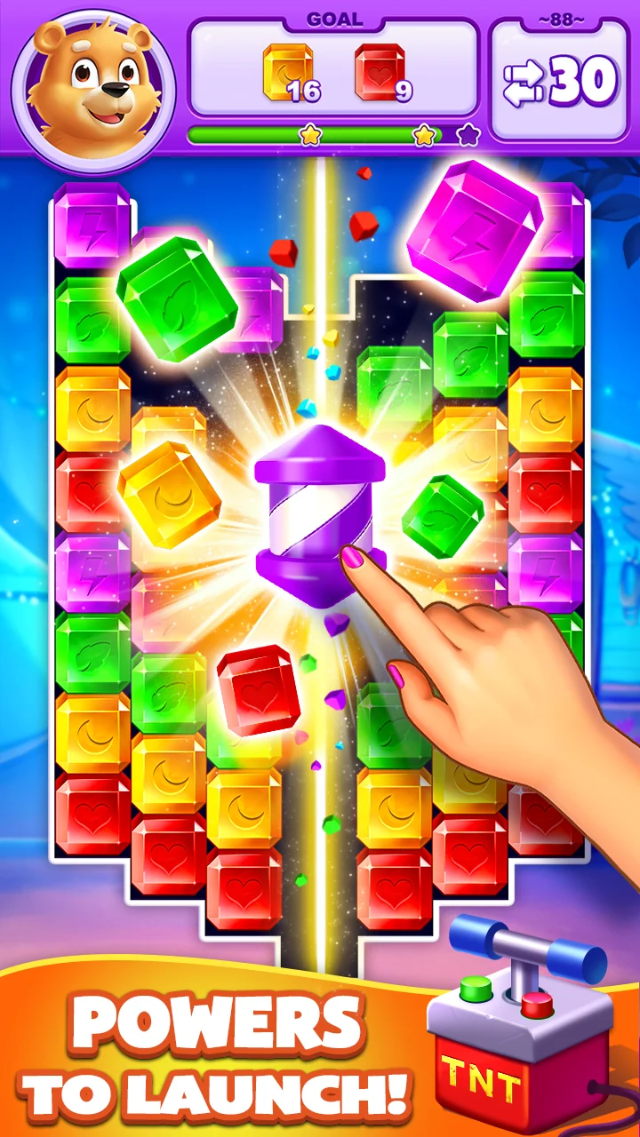Tangkapan layar Jewel Match Blast 4