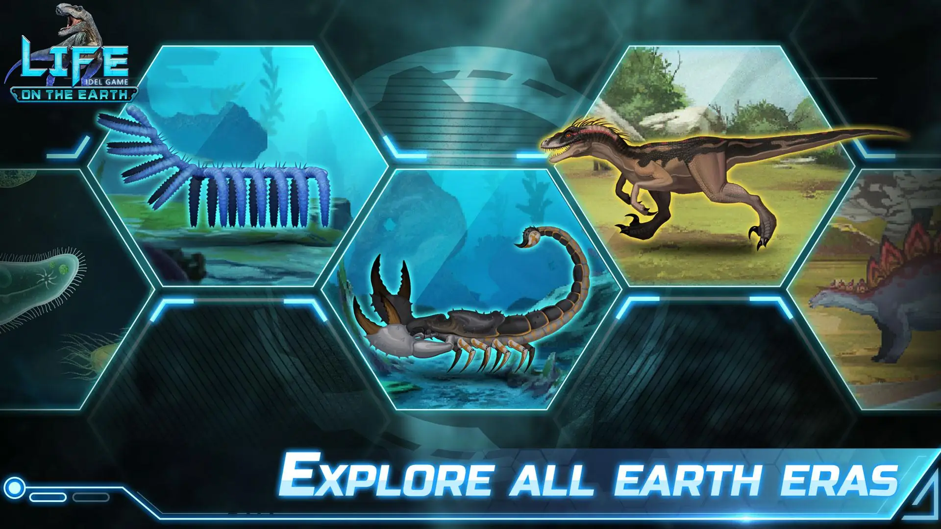 Снимка на екрана Life on Earth: evolution game 2