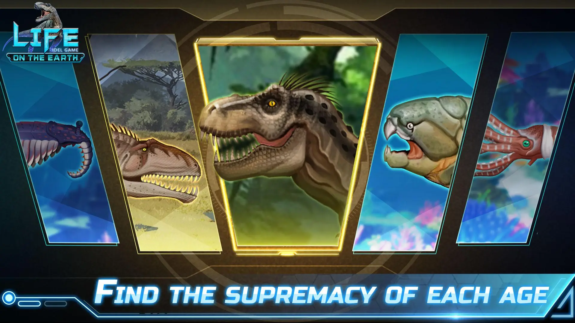 Снимка на екрана Life on Earth: evolution game 5
