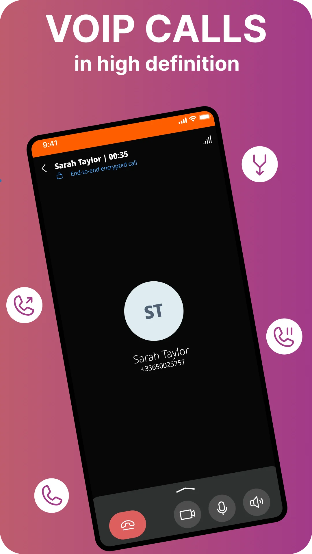 Screenshot Linphone 2