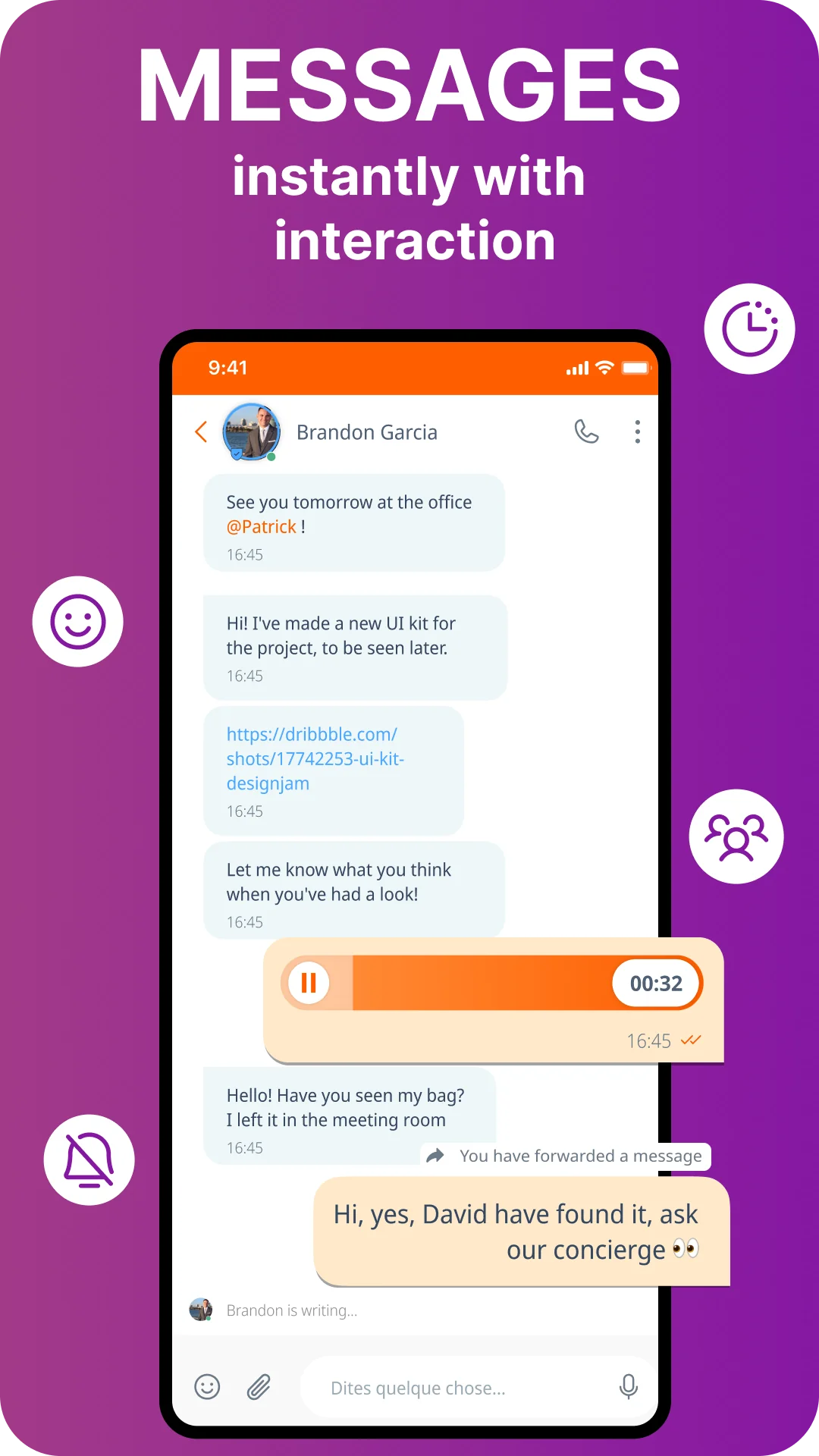 Screenshot Linphone 3
