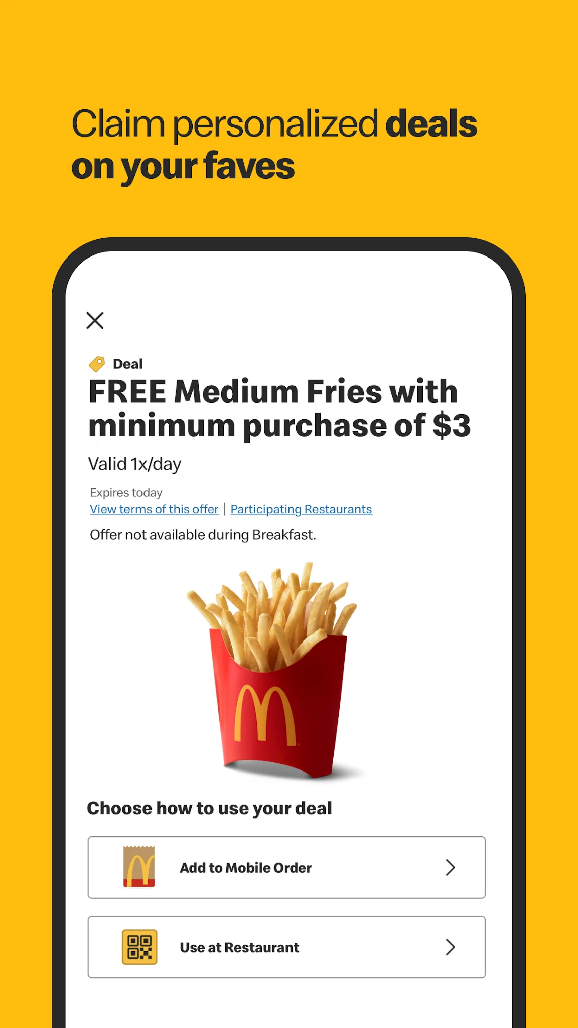 McDonald's képernyőkép 4
